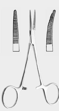 Кровоспинний затискач ДАНХІЛЛА (DUNHILL), прямий, 12,5 см (cm)